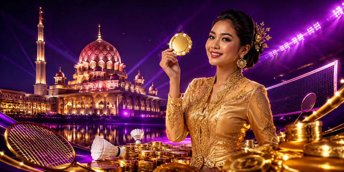 Pemain blackjack menikmati suasana kasino di Putrajaya dengan tema kebaya tradisional